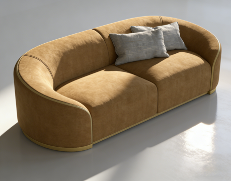 现代沙发su模型