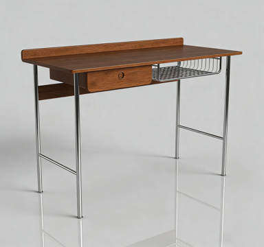 现代书桌su模型