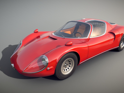 阿尔法罗密欧斯特拉代尔1967su模型