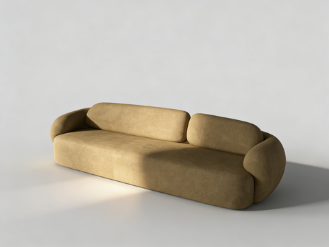 现代沙发su模型