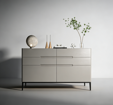 现代装饰柜su模型