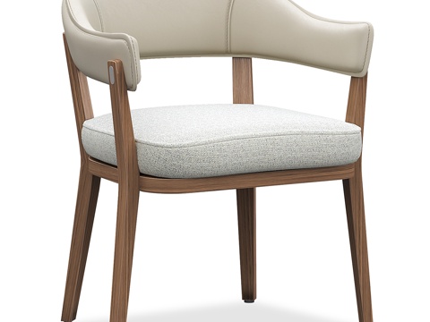 现代简约椅子 单人椅子  休闲椅子 凳子 餐厅椅子3d模型