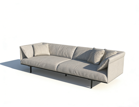 现代沙发su模型