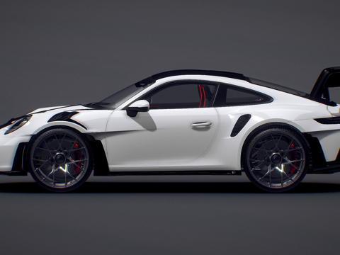 保时捷GT3 RSsu模型