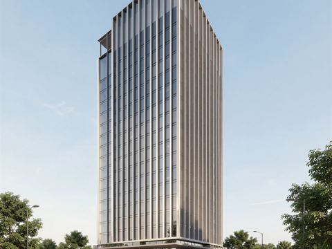 现代酒店 高层酒店 多层酒店 旅馆 酒店建筑su模型