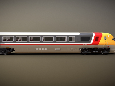 火车  英国铁路 370 级 APT DVTsu模型