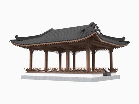 观景塔 观鸟塔 鸟巢塔 鸟窝塔 观景台 观景平台su模型