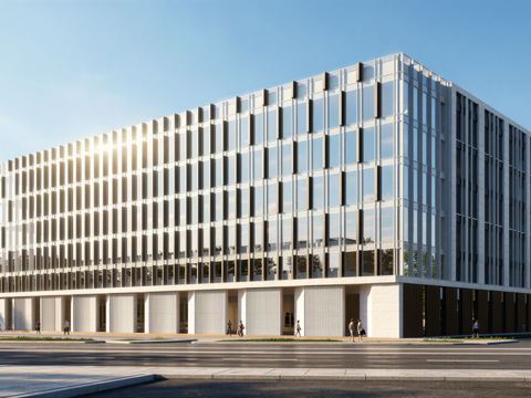 现代酒店 多层酒店 高层酒店 旅馆 酒店建筑su模型