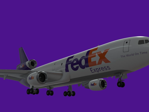 DC1030 联邦快递su模型