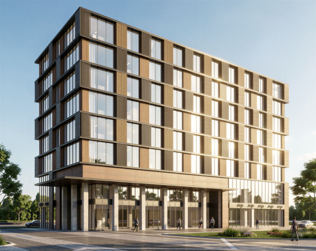 多层公寓 员工宿舍 多层办公 公寓楼 宿舍 宿舍楼su模型