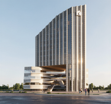 现代酒店 多层酒店 高层酒店 旅馆 酒店建筑su模型