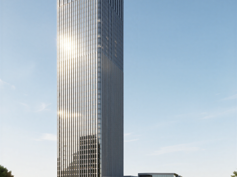 现代酒店 高层酒店 多层酒店 旅馆 酒店建筑su模型