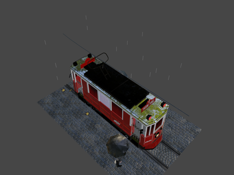 塔克西姆 隧道su模型