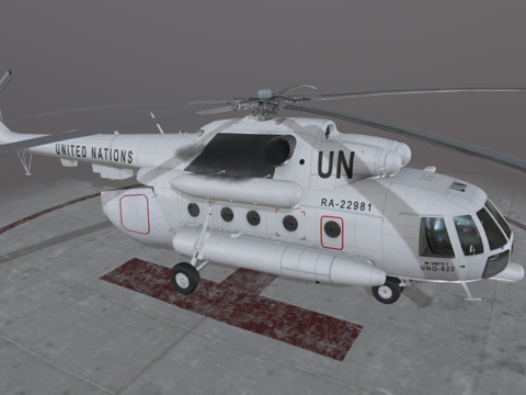 米8MTV 联合国 动画版su模型