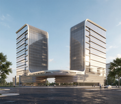 现代酒店 高层酒店 多层酒店 旅馆 酒店建筑su模型