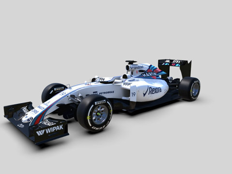 F1 威廉姆斯 FW38B 2016su模型