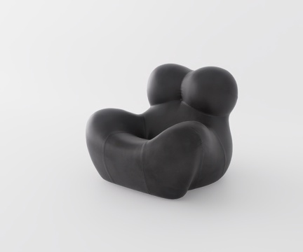 单人沙发su模型