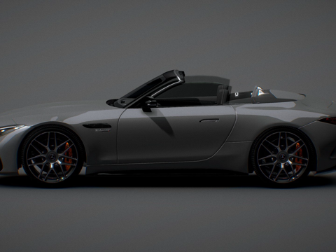 梅赛德斯奔驰 SL63 AMGsu模型