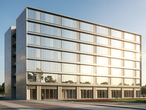 多层公寓 员工宿舍 多层办公 公寓楼 宿舍 宿舍楼su模型