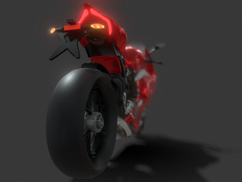 杜卡迪 帕尼加莱 V4su模型