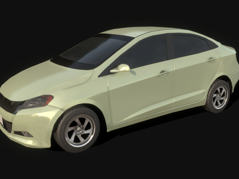 桐 10  低多边形su模型