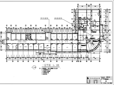 社区医院卫生院方案平面图cad施工图