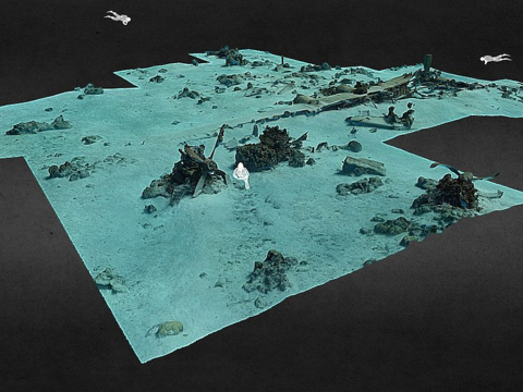 川西 H8K 艾米莉ECU 海事研究 J. 麦金农su模型