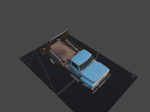 半条命 2  GAZ 52su模型