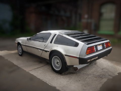 德罗宁DMC-12su模型