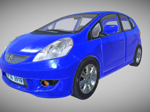 本田飞度su模型