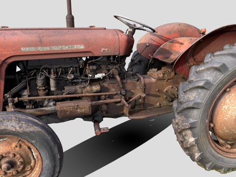 拖拉机Massey Ferguson 35型su模型