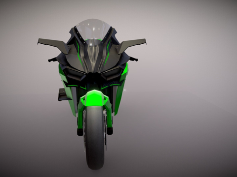 川崎H2R三维模型su模型