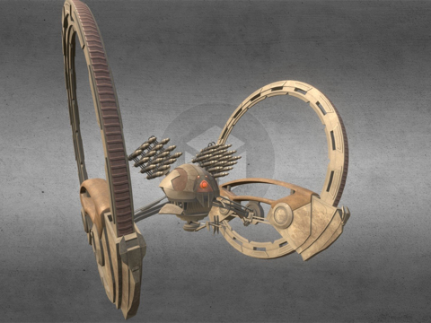 IG-227冰雹级机器人坦克su模型