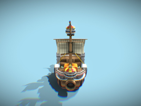 海贼王 - 千阳号su模型