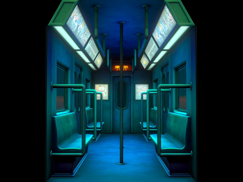 Sketchfab每周-火车-地铁车厢su模型