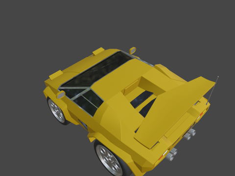 卡通兰博基尼康塔什 - SDCsu模型