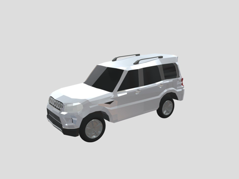 印度汽车天蝎座3D模型su模型