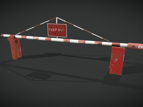 道路屏障su模型