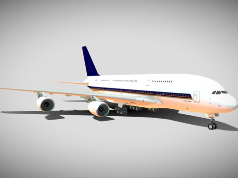 空中客车A380su模型