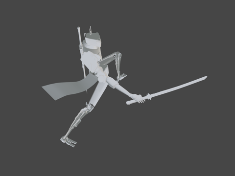 机器人武士 - サムライロボット -su模型