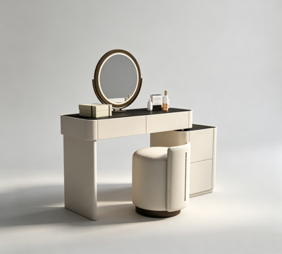 现代梳妆台su模型