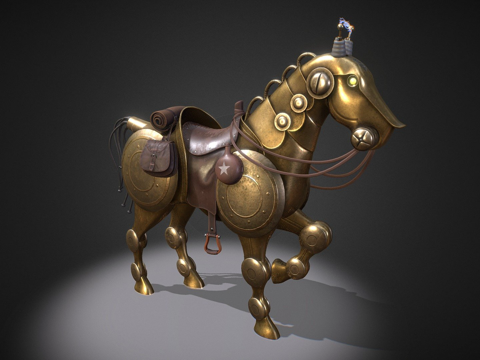 阿伦平克顿电动马su模型