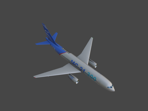 MC-21-300客机su模型