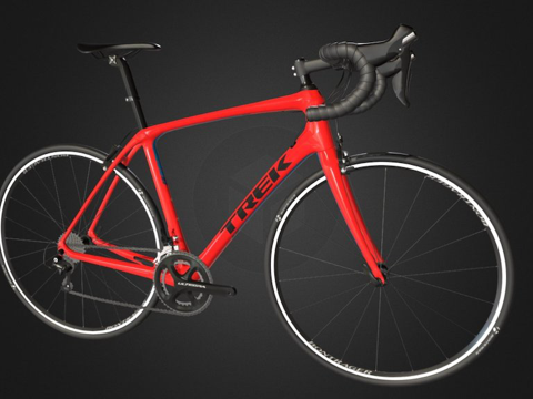 崔克自行车su模型