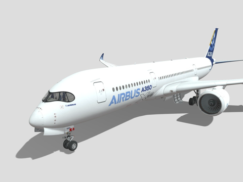 空客A350 900su模型