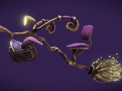 旅行者的扫帚su模型