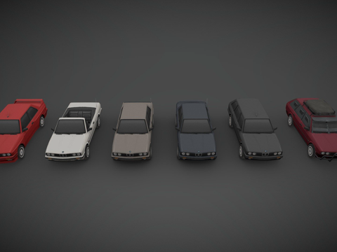 年宝马3系（E30）su模型