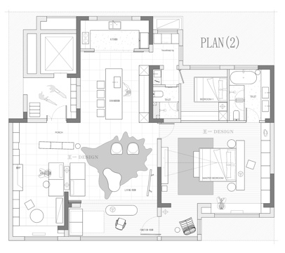 平面图   方案图   CAD方案cad施工图