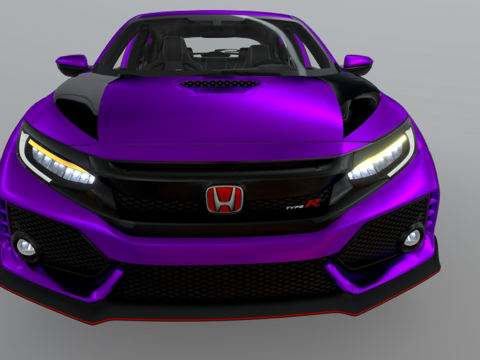 改装本田思域su模型