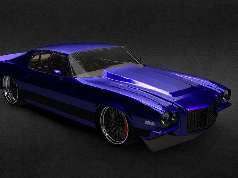 年雪佛兰科迈罗专业巡回赛su模型